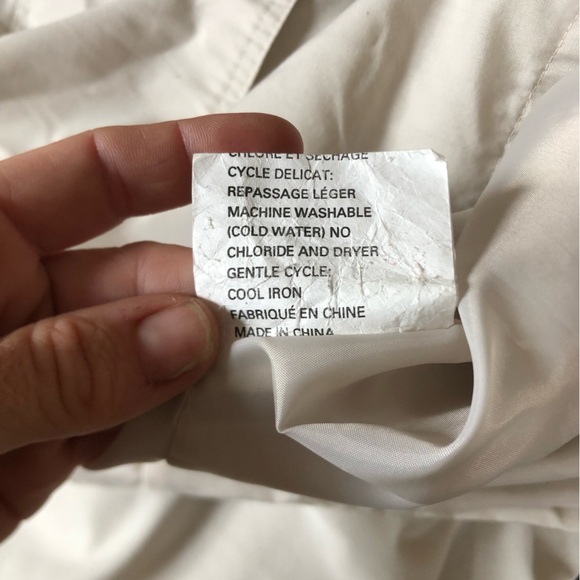 Vtg Misty Harbour by Fennelli Short Trench Coat - Picture 14 of 14